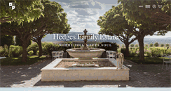 Desktop Screenshot of hedgesfamilyestate.com